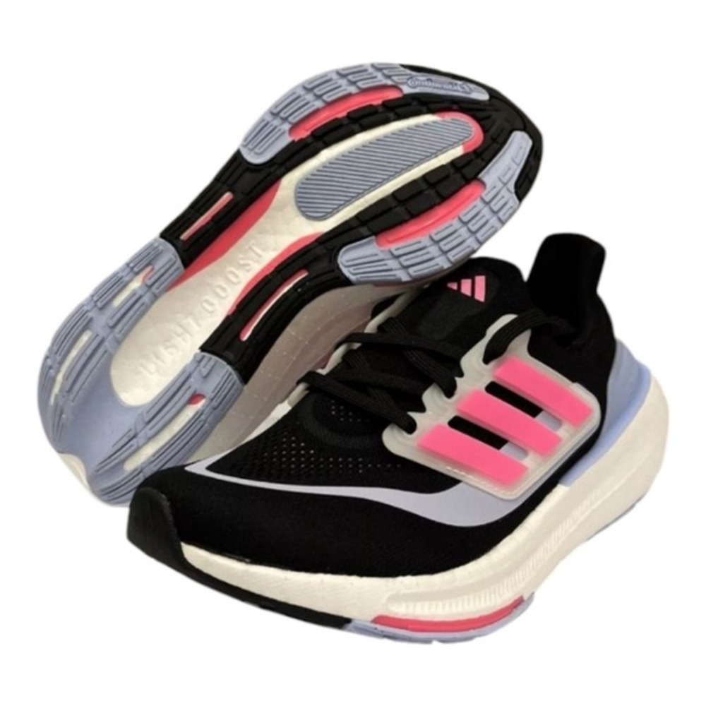 Adidas Women's UltraBoost Light Running Size 11 Black Lucid Pink New